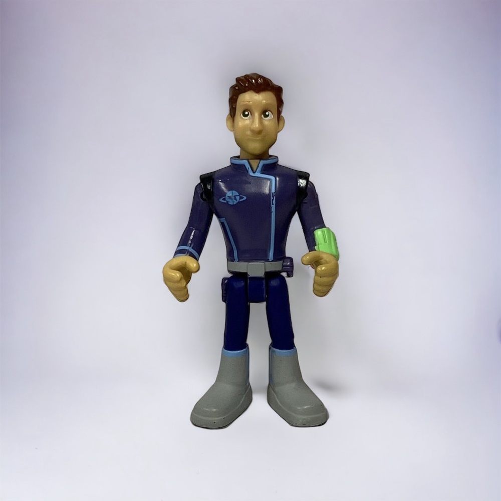 Disney Miles from Tomarrowland Captin Joe Figurine Space Cartoon Toy